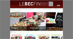 Desktop Screenshot of becfin.fr