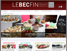 Tablet Screenshot of becfin.fr